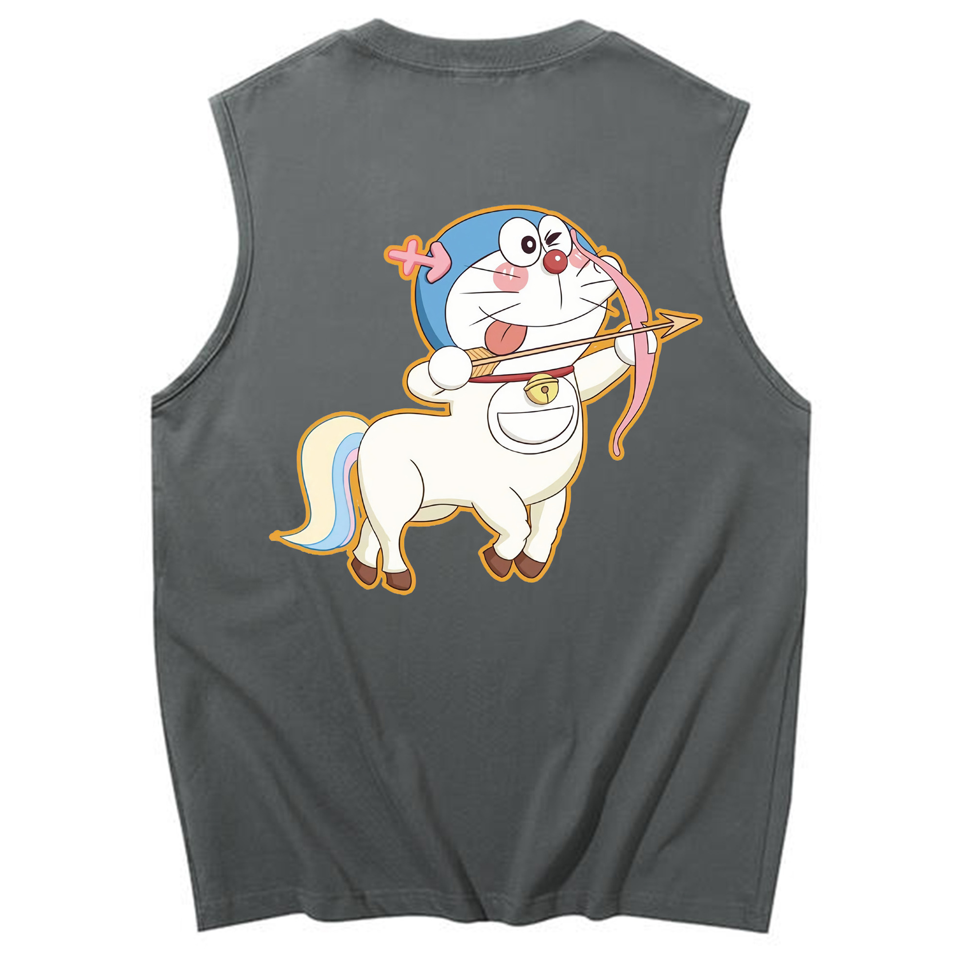 （画像用） ドラえもん Doraemon コットン100％タンクトップ（背面プリント）
